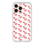 スリムプロテクションプレミアムケース with MagSafe［ Stripe Hearts - Red ］