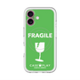 スリムプロテクションプレミアムケース with MagSafe［ FRAGILE - Green ］