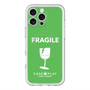 スリムプロテクションプレミアムケース with MagSafe［ FRAGILE - Green ］