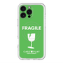 スリムプロテクションプレミアムケース with MagSafe［ FRAGILE - Green ］