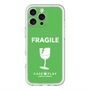 スリムプロテクションプレミアムケース with MagSafe［ FRAGILE - Green ］