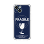 スリムプロテクションプレミアムケース with MagSafe［ FRAGILE - Navy ］