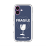 スリムプロテクションプレミアムケース with MagSafe［ FRAGILE - Navy ］