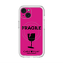 スリムプロテクションプレミアムケース with MagSafe［ FRAGILE - Pink ］