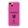 スリムプロテクションプレミアムケース with MagSafe［ FRAGILE - Pink ］