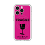 スリムプロテクションプレミアムケース with MagSafe［ FRAGILE - Pink ］