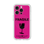 スリムプロテクションプレミアムケース with MagSafe［ FRAGILE - Pink ］