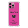 スリムプロテクションプレミアムケース with MagSafe［ FRAGILE - Pink ］