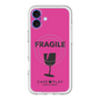 スリムプロテクションプレミアムケース with MagSafe［ FRAGILE - Pink ］