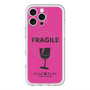 スリムプロテクションプレミアムケース with MagSafe［ FRAGILE - Pink ］