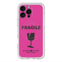スリムプロテクションプレミアムケース with MagSafe［ FRAGILE - Pink ］