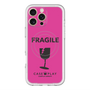 スリムプロテクションプレミアムケース with MagSafe［ FRAGILE - Pink ］