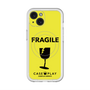 スリムプロテクションプレミアムケース with MagSafe［ FRAGILE - Yellow ］