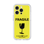 スリムプロテクションプレミアムケース with MagSafe［ FRAGILE - Yellow ］