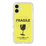 スリムプロテクションプレミアムケース with MagSafe［ FRAGILE - Yellow ］