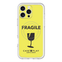 スリムプロテクションプレミアムケース with MagSafe［ FRAGILE - Yellow ］