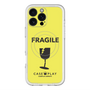 スリムプロテクションプレミアムケース with MagSafe［ FRAGILE - Yellow ］