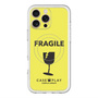 スリムプロテクションプレミアムケース with MagSafe［ FRAGILE - Yellow ］