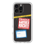 スリムプロテクションプレミアムケース with MagSafe［ FRAGILE Stickers - Black ］