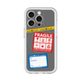 スリムプロテクションプレミアムケース with MagSafe［ FRAGILE Stickers - Gray ］