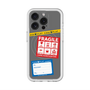 スリムプロテクションプレミアムケース with MagSafe［ FRAGILE Stickers - Gray ］