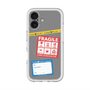 スリムプロテクションプレミアムケース with MagSafe［ FRAGILE Stickers - Gray ］
