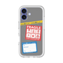 スリムプロテクションプレミアムケース with MagSafe［ FRAGILE Stickers - Gray ］