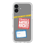 スリムプロテクションプレミアムケース with MagSafe［ FRAGILE Stickers - Gray ］