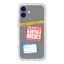 スリムプロテクションプレミアムケース with MagSafe［ FRAGILE Stickers - Gray ］
