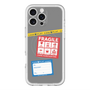 スリムプロテクションプレミアムケース with MagSafe［ FRAGILE Stickers - Gray ］