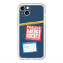 スリムプロテクションプレミアムケース with MagSafe［ FRAGILE Stickers - Navy ］