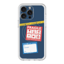 スリムプロテクションプレミアムケース with MagSafe［ FRAGILE Stickers - Navy ］