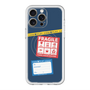 スリムプロテクションプレミアムケース with MagSafe［ FRAGILE Stickers - Navy ］