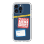 スリムプロテクションプレミアムケース with MagSafe［ FRAGILE Stickers - Navy ］