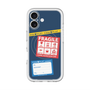 スリムプロテクションプレミアムケース with MagSafe［ FRAGILE Stickers - Navy ］