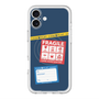 スリムプロテクションプレミアムケース with MagSafe［ FRAGILE Stickers - Navy ］