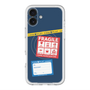 スリムプロテクションプレミアムケース with MagSafe［ FRAGILE Stickers - Navy ］