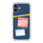 スリムプロテクションプレミアムケース with MagSafe［ FRAGILE Stickers - Navy ］
