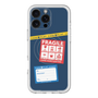 スリムプロテクションプレミアムケース with MagSafe［ FRAGILE Stickers - Navy ］