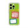 スリムプロテクションプレミアムケース with MagSafe［ FRAGILE Stickers - Green ］