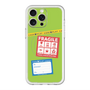 スリムプロテクションプレミアムケース with MagSafe［ FRAGILE Stickers - Green ］