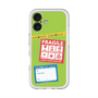 スリムプロテクションプレミアムケース with MagSafe［ FRAGILE Stickers - Green ］