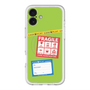 スリムプロテクションプレミアムケース with MagSafe［ FRAGILE Stickers - Green ］