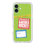 スリムプロテクションプレミアムケース with MagSafe［ FRAGILE Stickers - Green ］