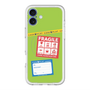 スリムプロテクションプレミアムケース with MagSafe［ FRAGILE Stickers - Green ］