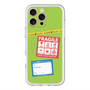 スリムプロテクションプレミアムケース with MagSafe［ FRAGILE Stickers - Green ］