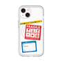 スリムプロテクションプレミアムケース with MagSafe［ FRAGILE Stickers - White ］