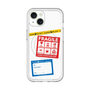 スリムプロテクションプレミアムケース with MagSafe［ FRAGILE Stickers - White ］