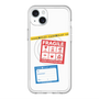 スリムプロテクションプレミアムケース with MagSafe［ FRAGILE Stickers - White ］
