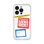 スリムプロテクションプレミアムケース with MagSafe［ FRAGILE Stickers - White ］